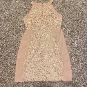 pink sparkly dress